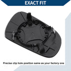Left Side Mirror Glass Replacement for Volkswagen Fox (2003–2010)