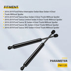 2X Rear Trunk Lift Support Struts for Ford Taurus (2010–2017)