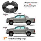 2" Front Leveling Lift Kit Strut Spacers for Toyota Tundra (2000–2006)