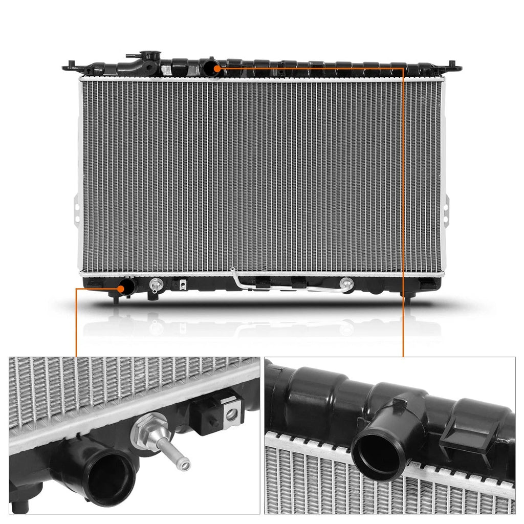 Aluminum Core Cooling Radiator for Amanti 2004–2006 3.5L V6 DPI-2790