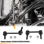 Set of 4 Sway Bar Links for Jeep Grand Cherokee (2011) No.K750573