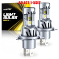 2X H4 LED Headlight Bulb Conversion Kit for