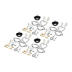 4 x Motorcycle Carburetor Repair Kit for Honda CBR600F2 (1991-1994)