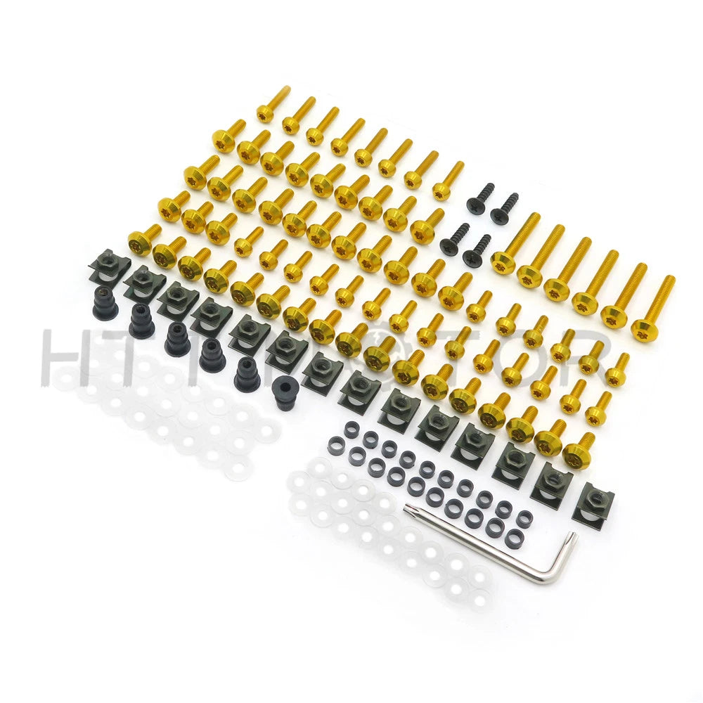 CNC Fairing Bolt Kit for Benelli Tornado Tre 1130, 302R, Tre 900 (2005–2015)