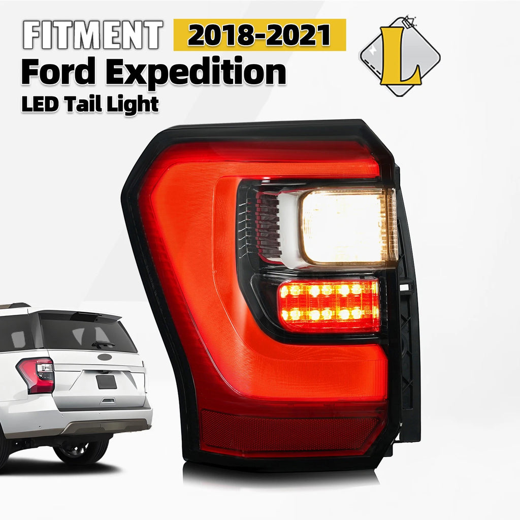 LED Tail Light Left for Ford Expedition King Ranch/Limited/Platinum (2018–2021)