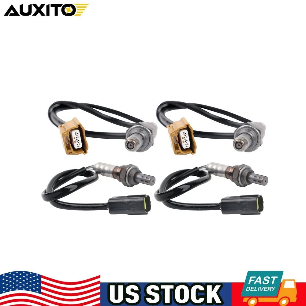 Set of 4 Oxygen O2 Sensors for Infiniti G37 M37 FX37 FX35 (2011–2013)