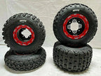 Set of 4 DWT G3 Beadlock Rims with Maxxis Razr Plus MX Tires for Yamaha YFZ450/YFZ450R (2004–2023)