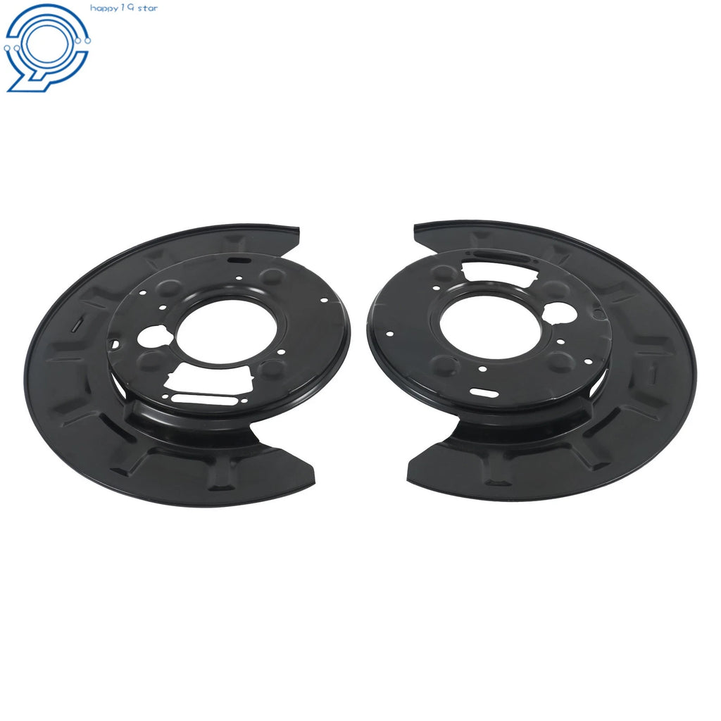 2X Rear Side Brake Dust Shield for Chevy Silverado 2500 HD GMC Sierra 3500 HD