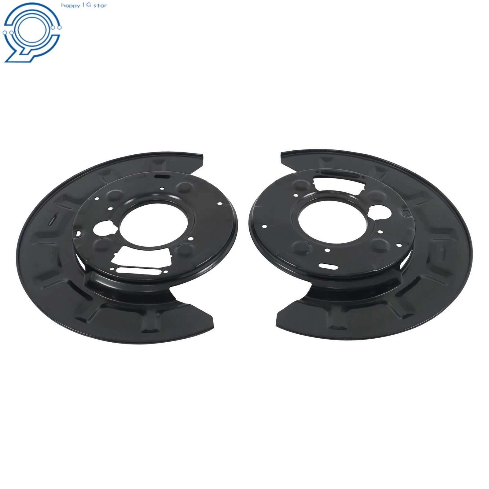 2X Rear Side Brake Dust Shield for Chevy Silverado 2500 HD GMC Sierra 3500 HD
