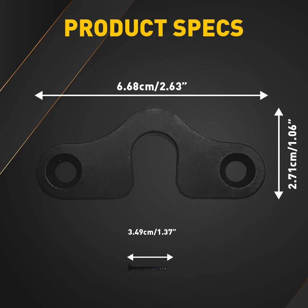 Set of 2 Sun Visor Clips for Jeep Wrangler JK (2007-2018)