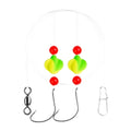 EVA Enhanced Pompano Rig for Fishing (Dual Floats, Stable Sinker)