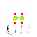 EVA Enhanced Pompano Rig for Fishing (Dual Floats, Stable Sinker)