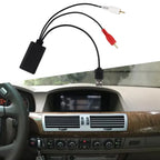 USB Car Audio Adapter with USB Connectors for Universal