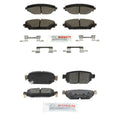 Bosch Blue Ceramic Disc Brake Pad Kit for Mazda 3, 3 Sport, CX-3 (2014–2023)