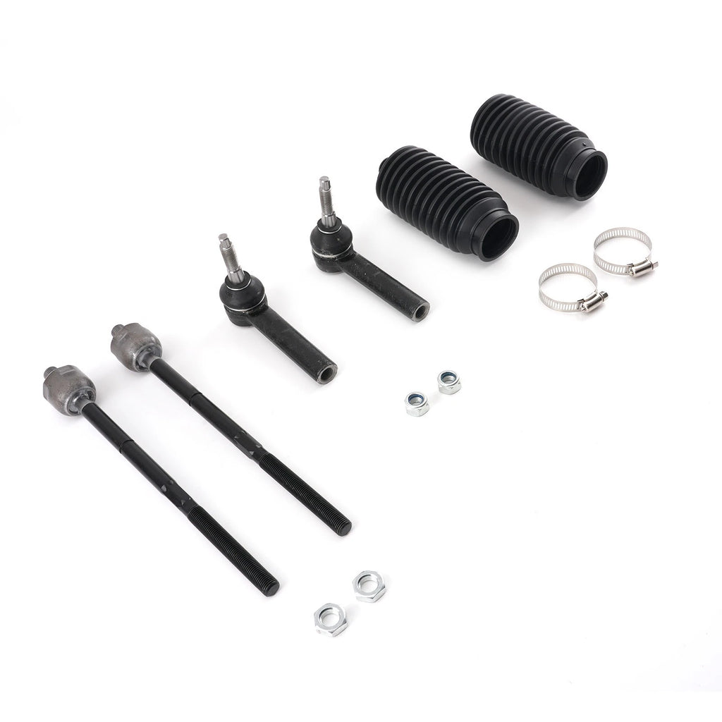 6pc Inner Outer Tie Rod End Link Set for Chrysler PT Cruiser Neon (2001–2010)