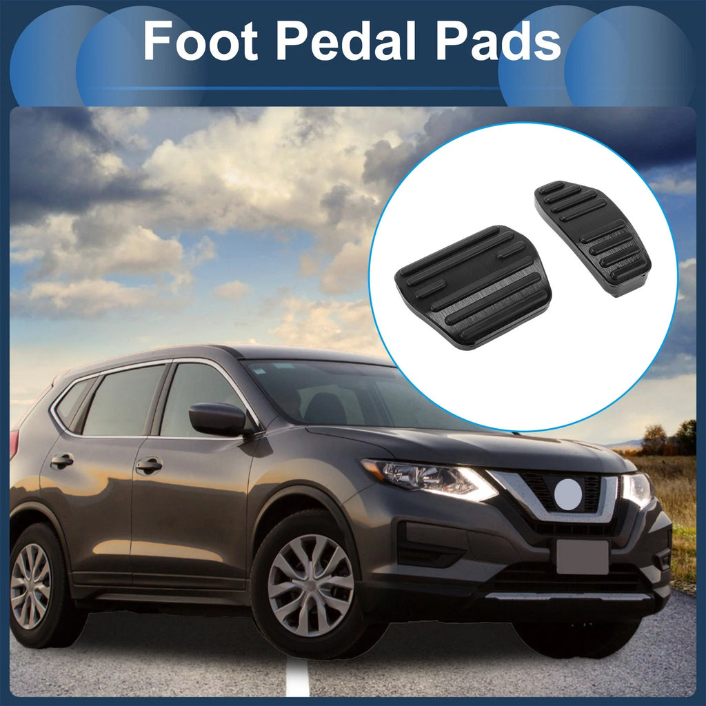 2 Pcs Automatic Foot Accelerator Pedal Covers for Nissan Roox B40 (2009–2019)