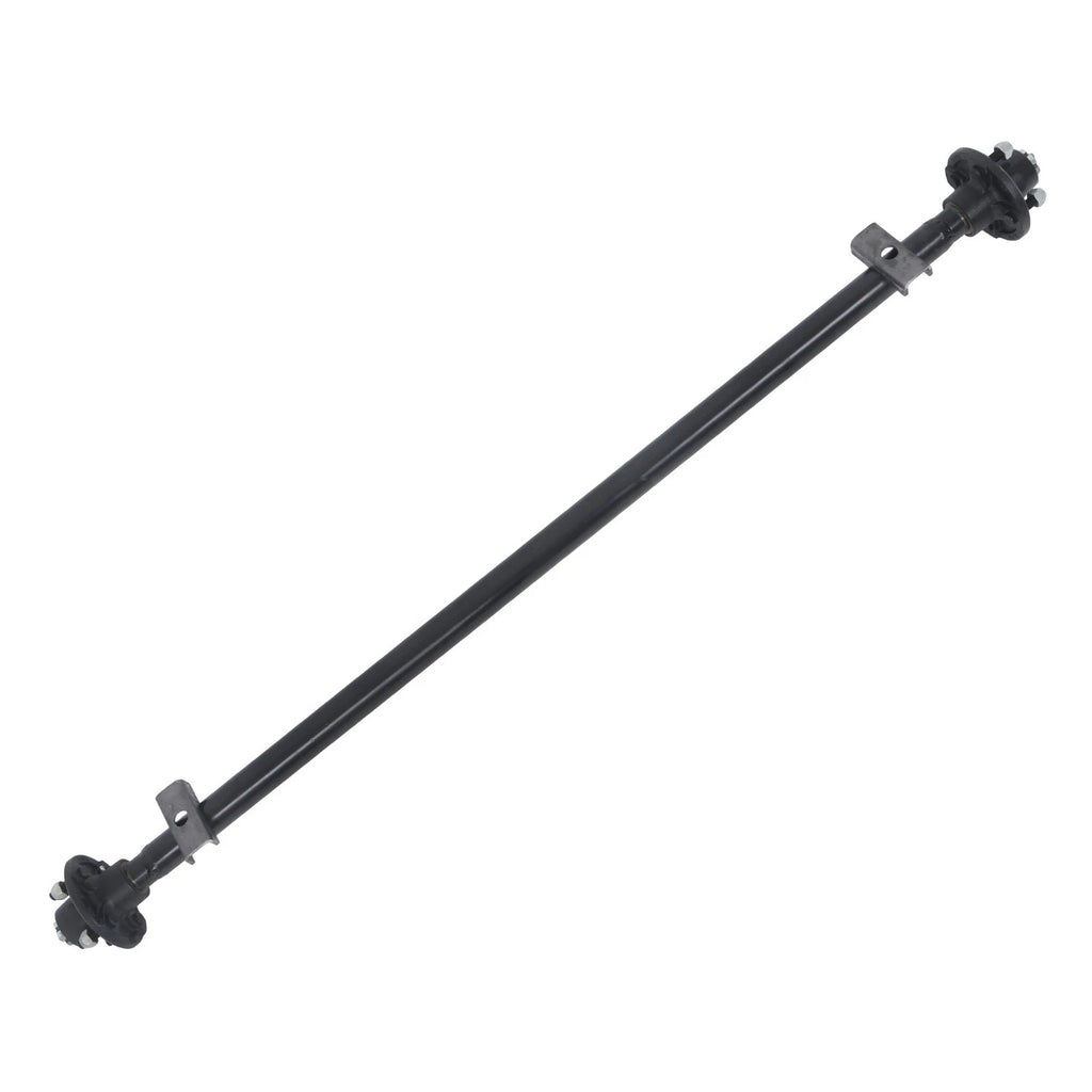 2000lbs Trailer Axle with U-Bolt Kit for 4 Lug Trailers (Year Range)