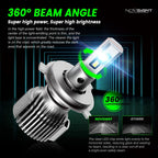 H4 9003 HB2 LED Headlight Bulbs Kit for NOVSIGHT (13000LM)