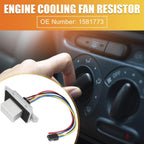 Engine Cooling Radiator Fan Resistor Kit for Chevrolet Silverado Tahoe (2007–2014)