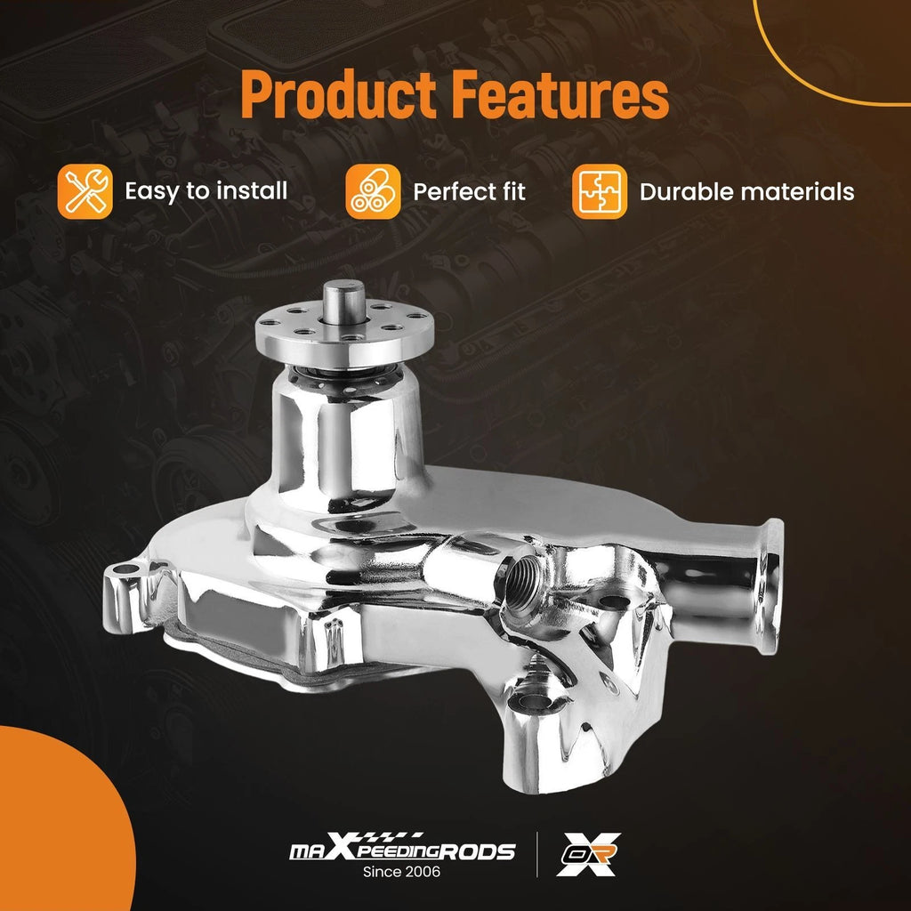 High Volume Water Pump for SB Chevy SBC 350 V8