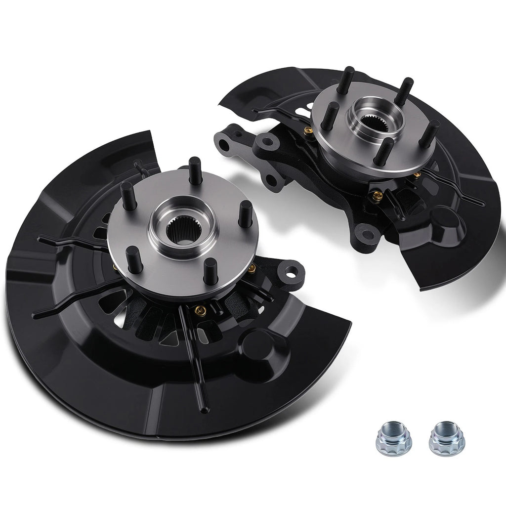 Front Steering Knuckles & Wheel Hub Bearings for Toyota Avalon Camry (2012–2017)