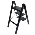 3 Step Folding Ladder with Wide Anti-Slip Pedal for Home Use