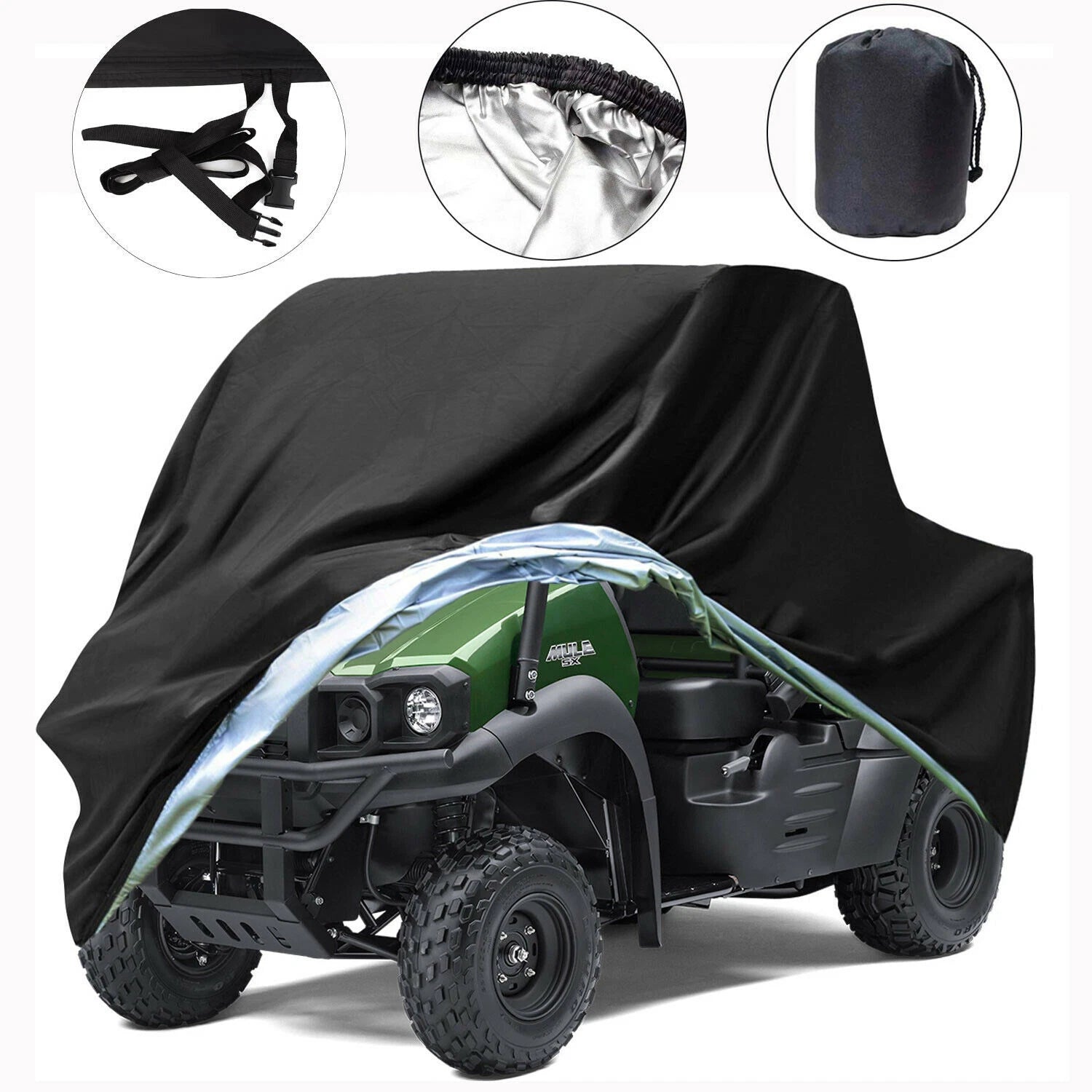 Utility Vehicle Cover for Polaris RZR Trail/RS1/XP 1000/XP (2018–2023)