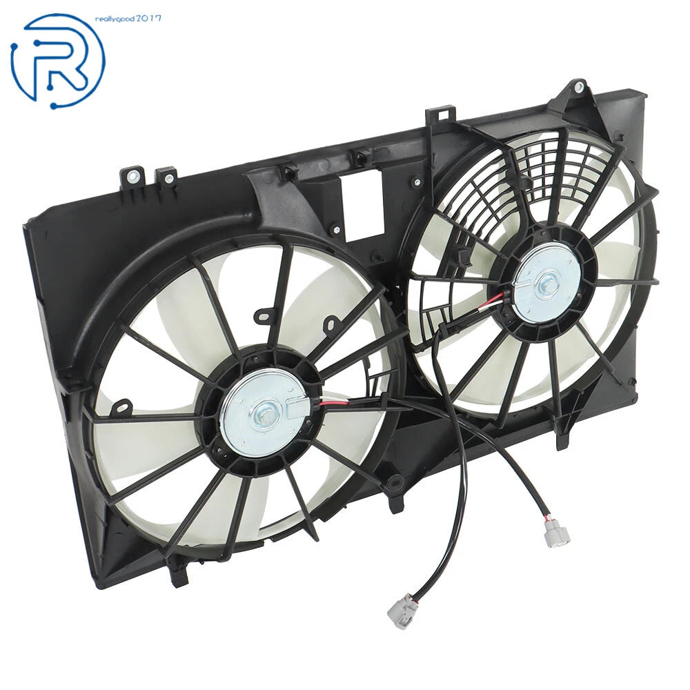 Radiator Condenser Cooling Fan Assembly for Toyota Sienna, Lexus RX350 (2010–2016)