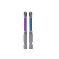 2X Magnetic Slotted Cross Screwdriver Bit FPH2 for Electricians