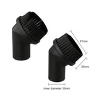 2X Soft Bristle Dust Brushes for 35mm Vacuum Connections