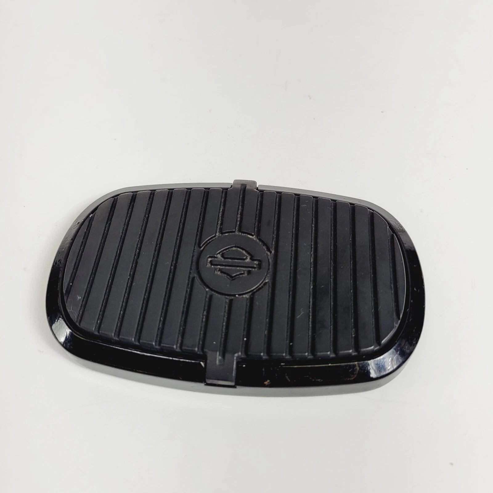 Genuine OEM Black Rubber Brake Pedal Pad for Harley Touring FL Softail Dyna (1986–2023)