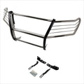 Stainless Steel Bumper Brush Grille Guard for Land Cruiser J200 (2008–2015)