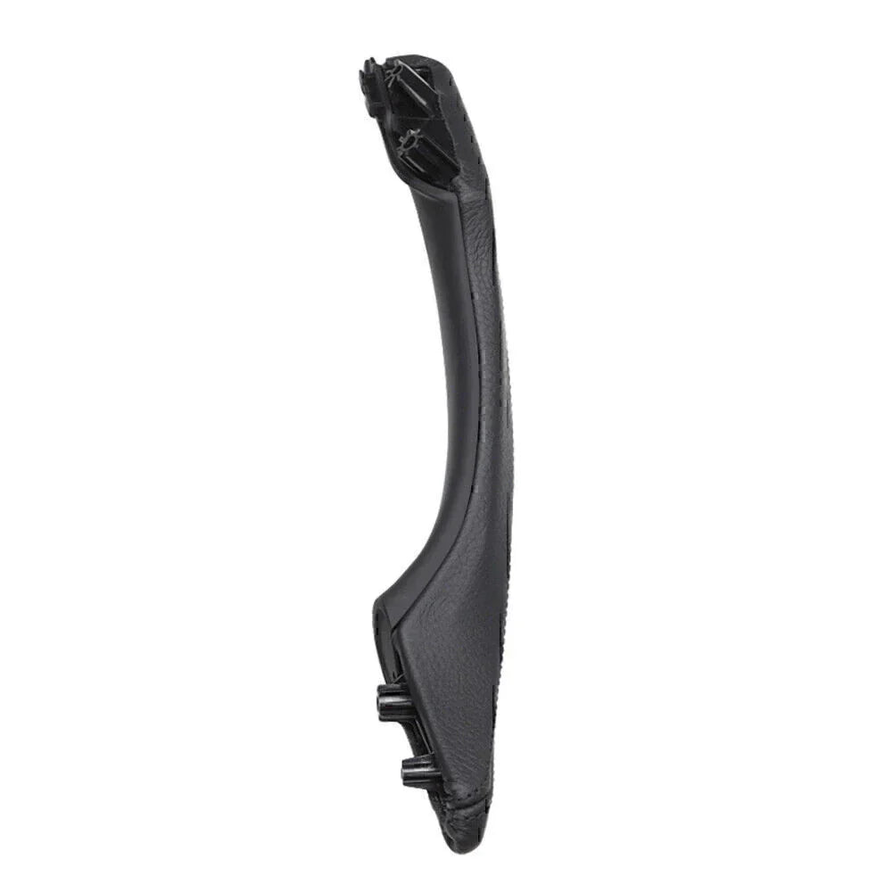 Black Leather Door Trim Pull Handle Left Side for BMW 5 Series (2010-2017)