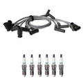 Denso Wire Set & 6 Iridium TT Spark Plugs for Ford Mercury 3.0L V6 (0.04)