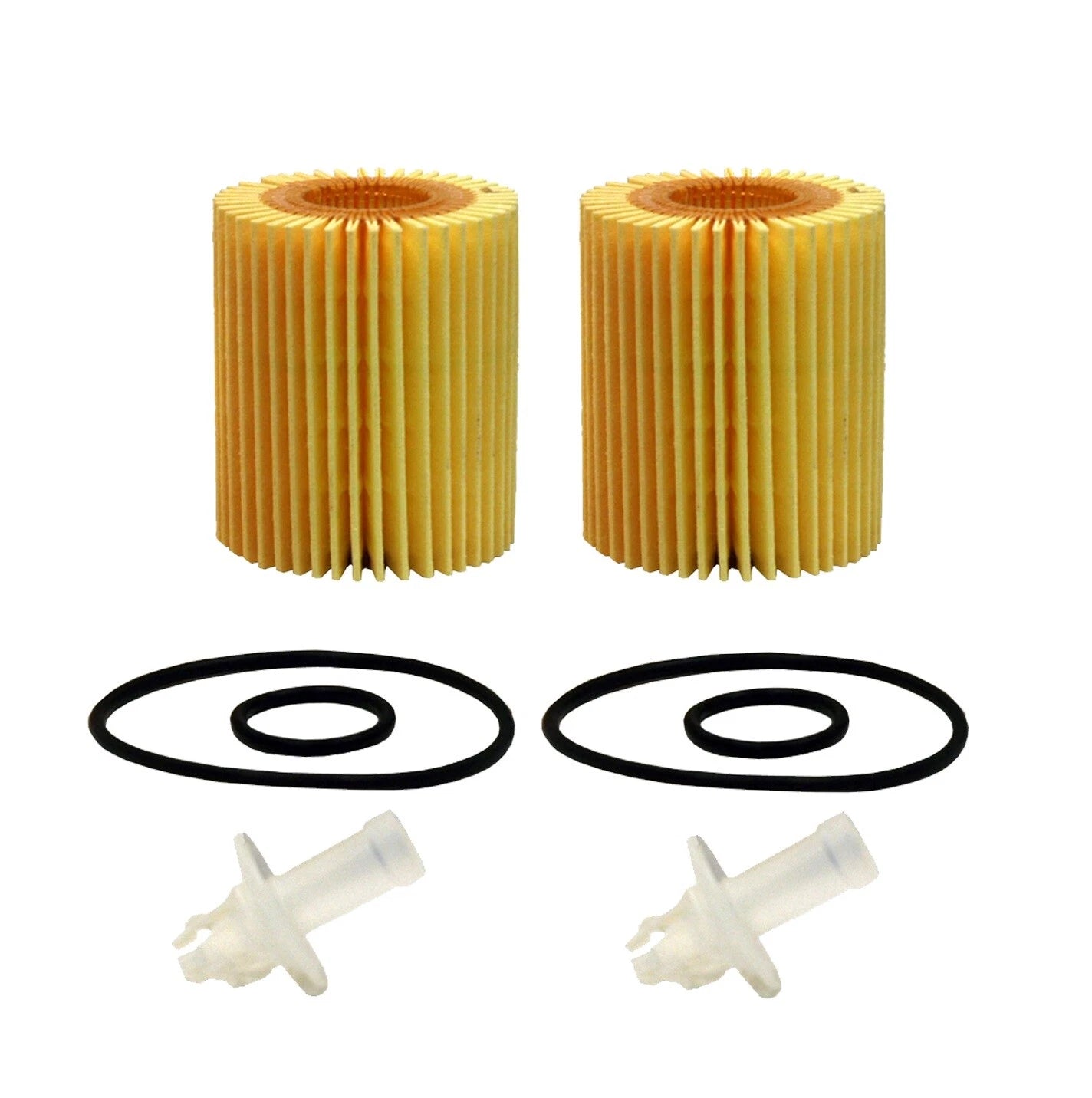 Wix 2X Engine Motor Oil Filters for Lexus Toyota
