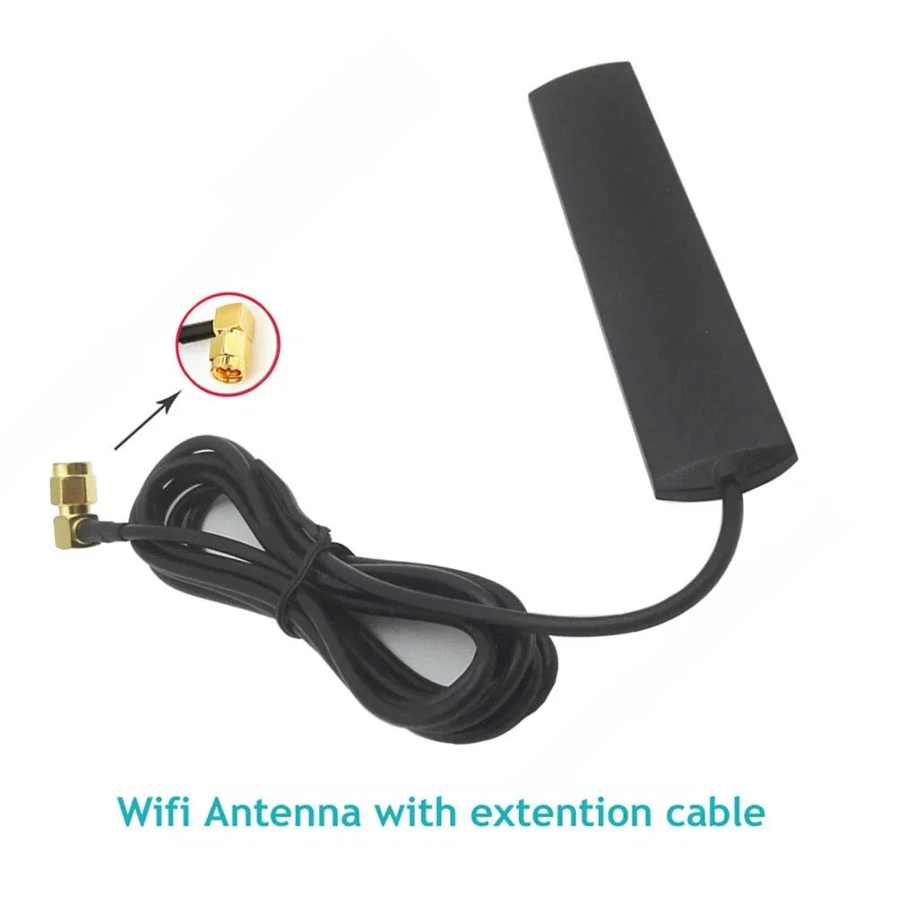 2.4Ghz/4dBi SMA Male Connector 4G Wifi Antenna for Car Radio