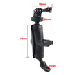 360° Motorcycle Mirror Camera Mount Bracket Holder for GoPro
