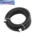 Fuel Hose Oil Gas Line AN4 Nylon Stainless Steel Braided 3FT 5FT 10FT 16FT 20FT