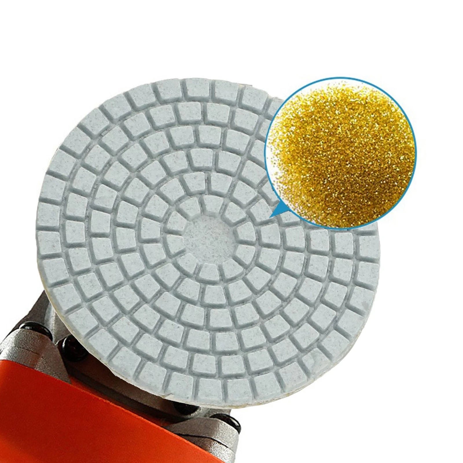 80mm Polishing Pad for Diamond Wet Dry Buff Disc Abrasive (Marble Concrete)