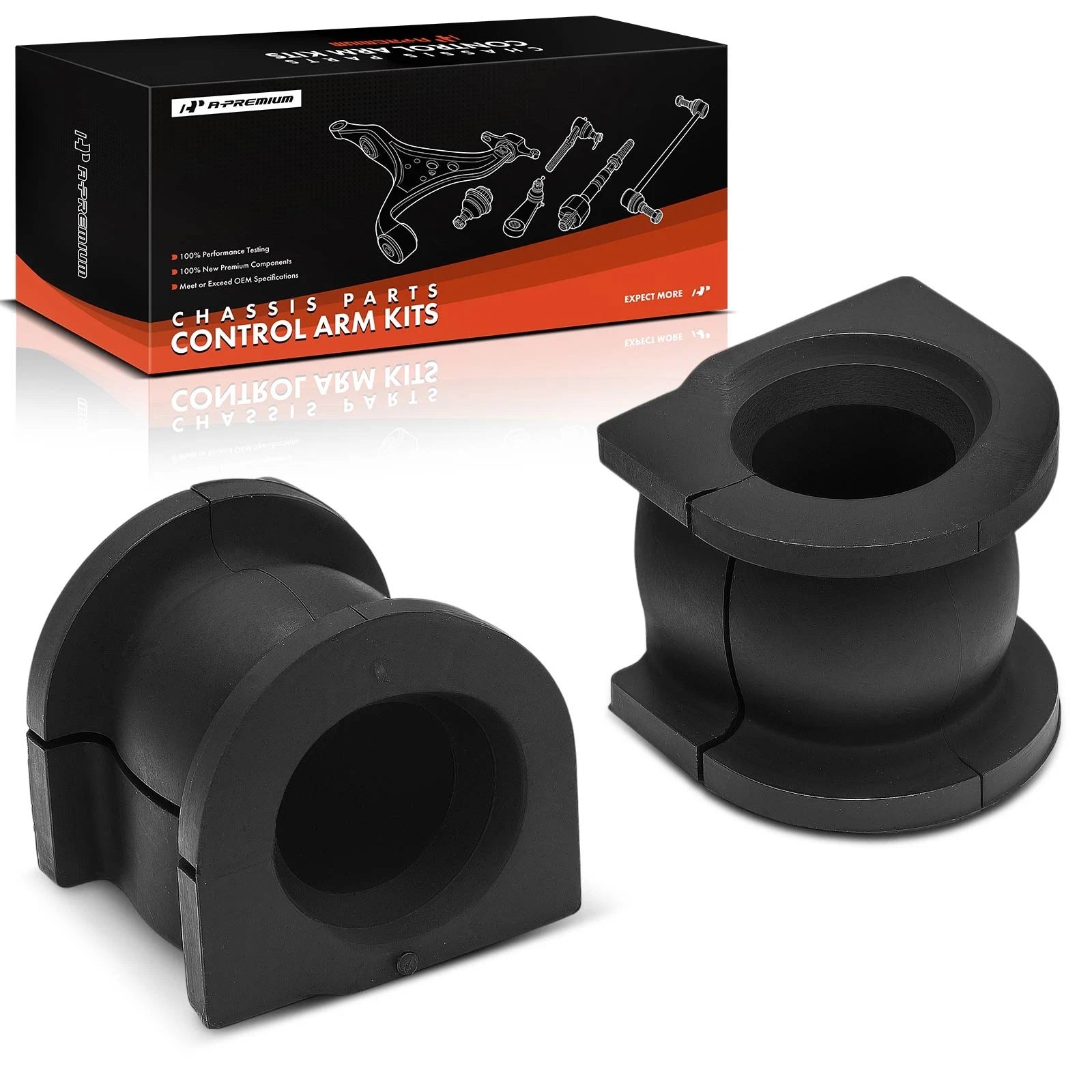 2X Front Sway Bar Bushings for Honda Accord (2008–2012)
