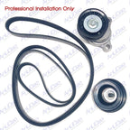 Alternator Drive Belt Kit for Volvo Penta 4.3L 5.0L 5.7L (Upgrade 3817287 3889124)