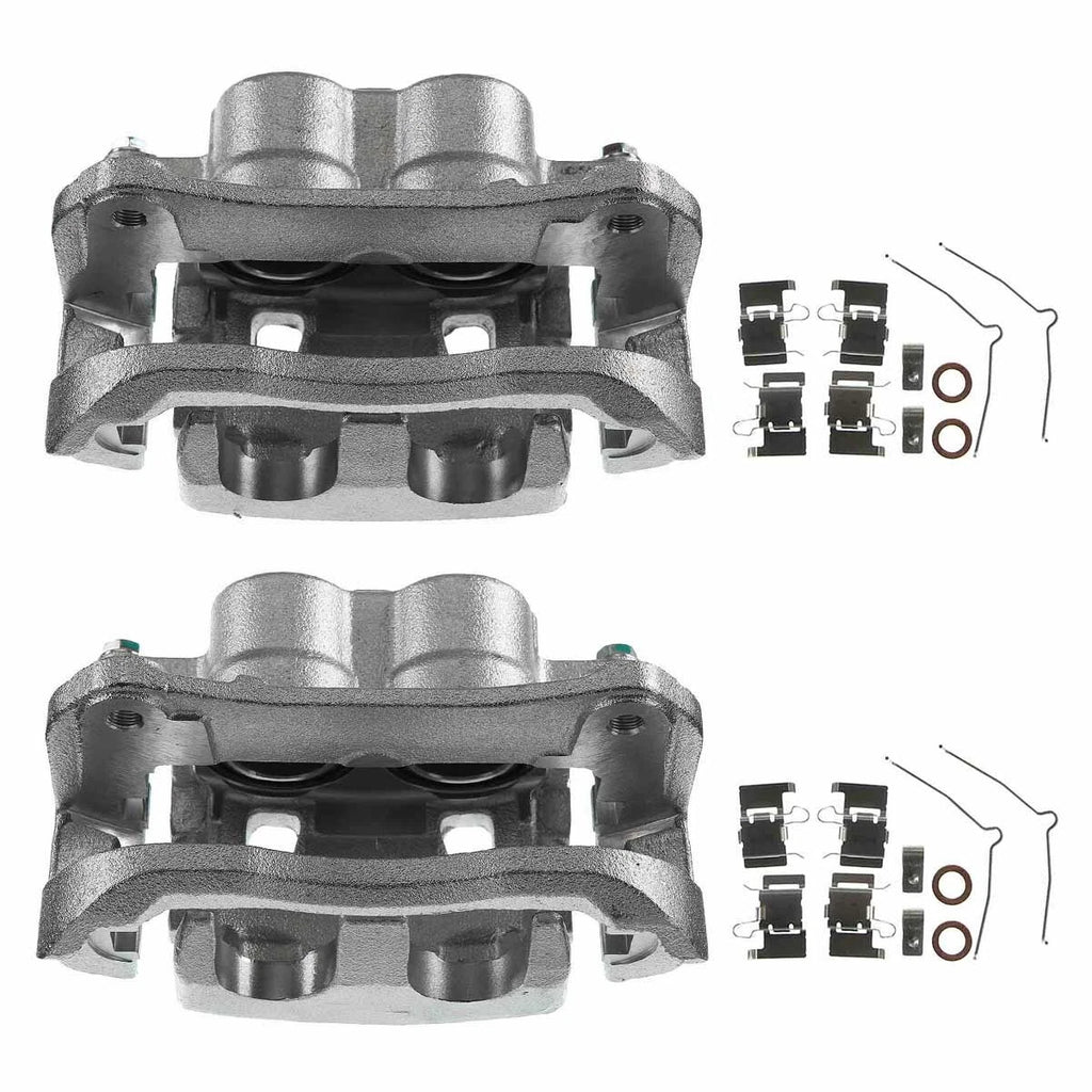 Front & Rear Brake Calipers w/ Bracket for Toyota Highlander (2010-2013)