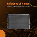 Aluminum Engine Coolant Radiator for BMW 525i 530i (2001–2005) 17111436060