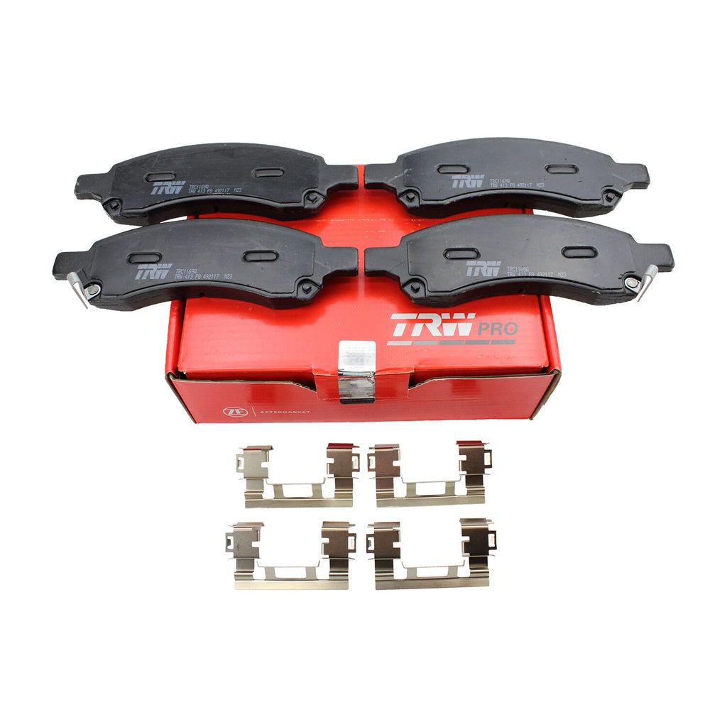 TRW Pro Front Ceramic Brake Pads for Enclave Traverse Acadia Outlook (2008–2017)