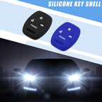 2X Smart Key Fob Cover for Honda Accord Civic CR-V Pilot (Pack of 2)