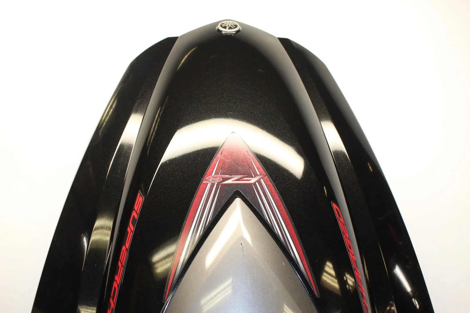 Front Hood Cowl for Yamaha FZS (2009) - Engine Hatch Bow Cover Black/Silver/Red