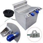 2.5 Gallon Aluminum Fuel Cell Tank for Racing Drift Vehicles