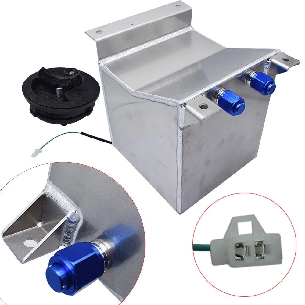 2.5 Gallon Aluminum Fuel Cell Tank for Racing Drift Vehicles