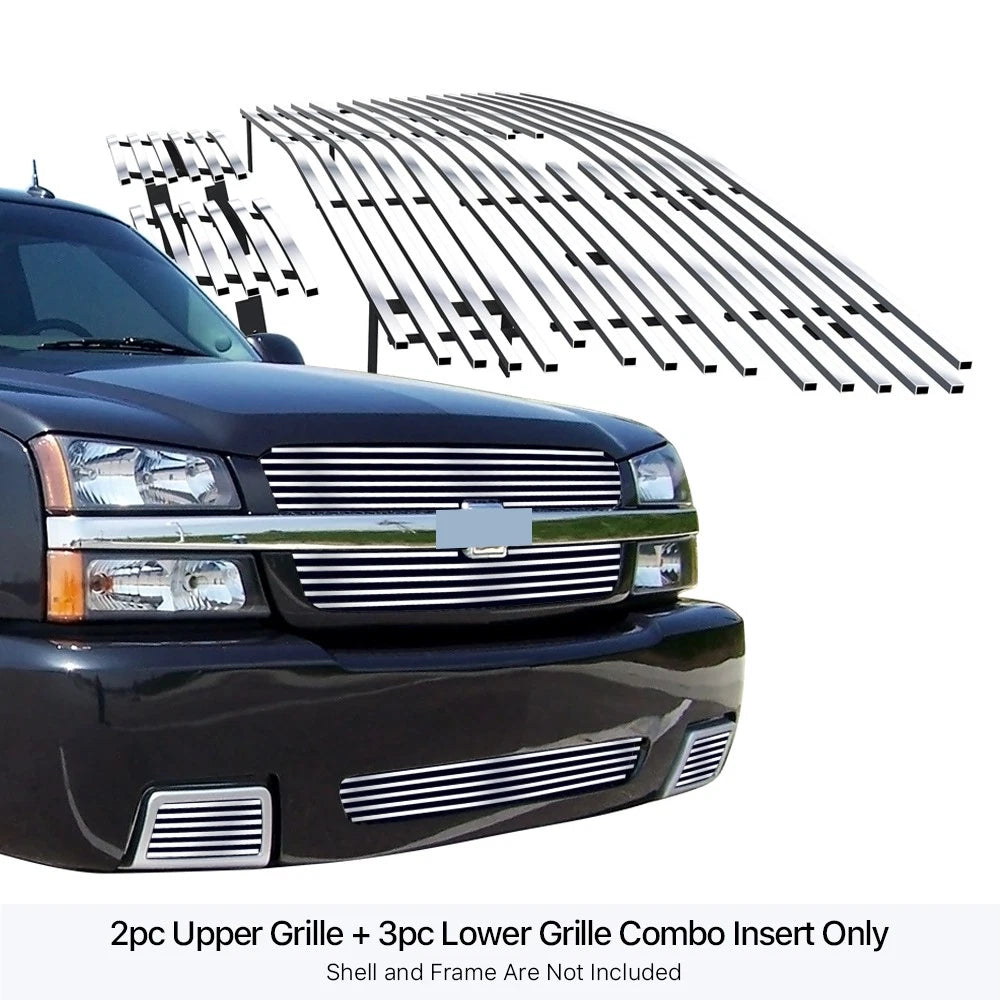 Chrome Billet Grille for Chevy Silverado SS 1500 (2003-2005)
