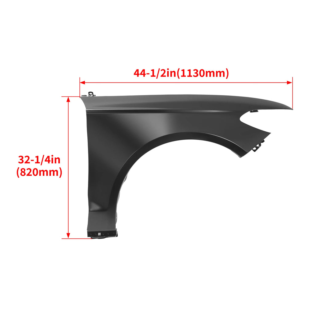 Fender for Ford Fusion (2017-2020) Front Right Side Electrophoresis Steel